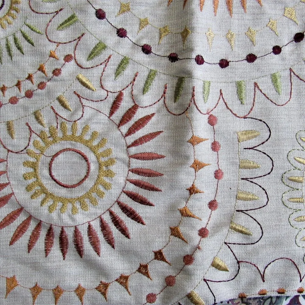 DECORATIVE EMBROIDERED PILLOW CASE 20